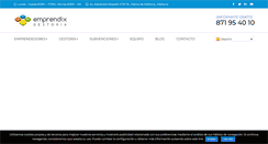 Desktop Screenshot of emprendix.com